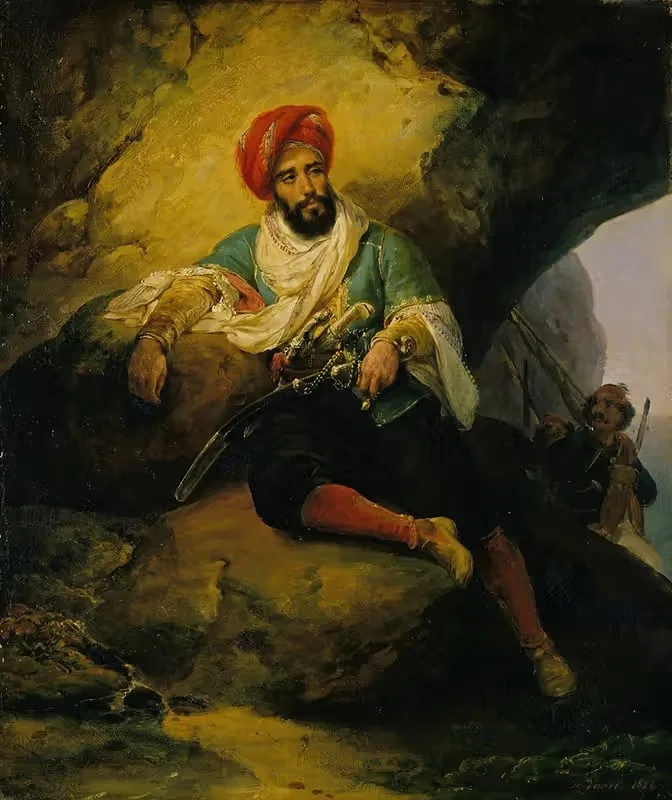 Conrad the Corsair by Horace Vernet, 1824 — digital art print download
