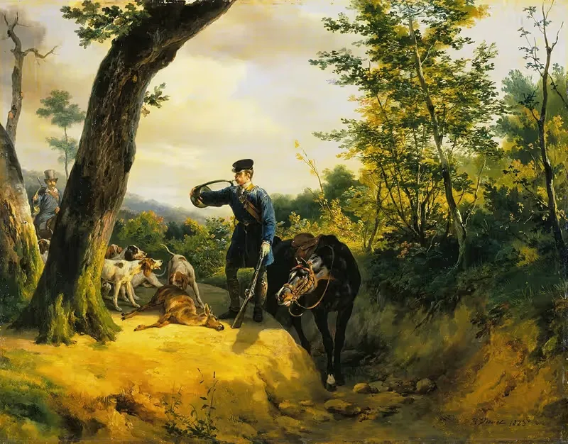 Карьер by Гораций Верне, 1823 — digital art print download