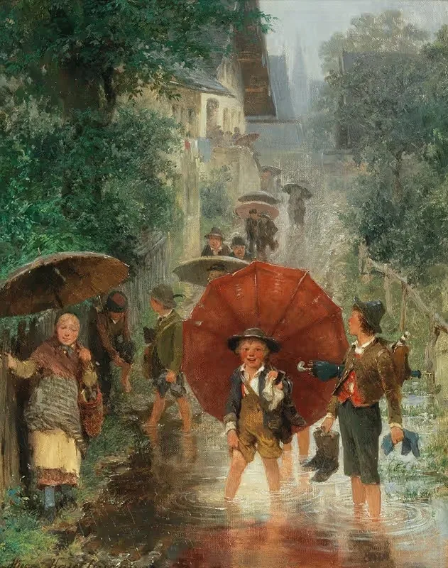 After school — Hugo Kauffmann