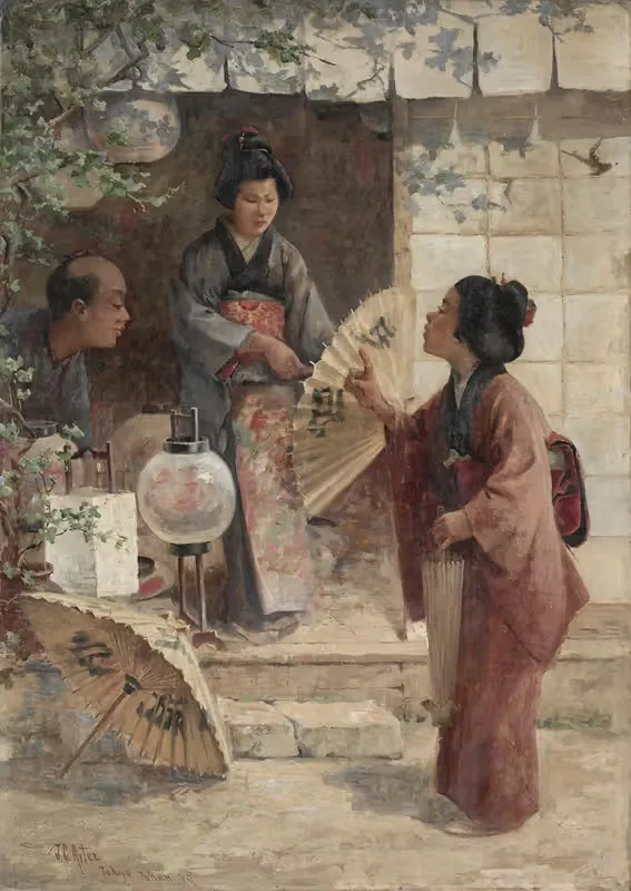 Последняя цена by Дж. Чарльз Артер, 1895 — digital art print download