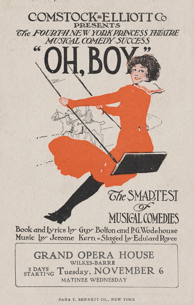 Oh, Boy! by Аноним, 1917 — digital art print download