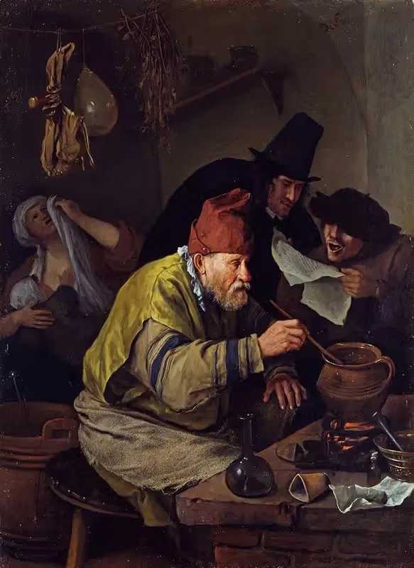 Деревенский алхимик by Ян Стейн — digital art print download
