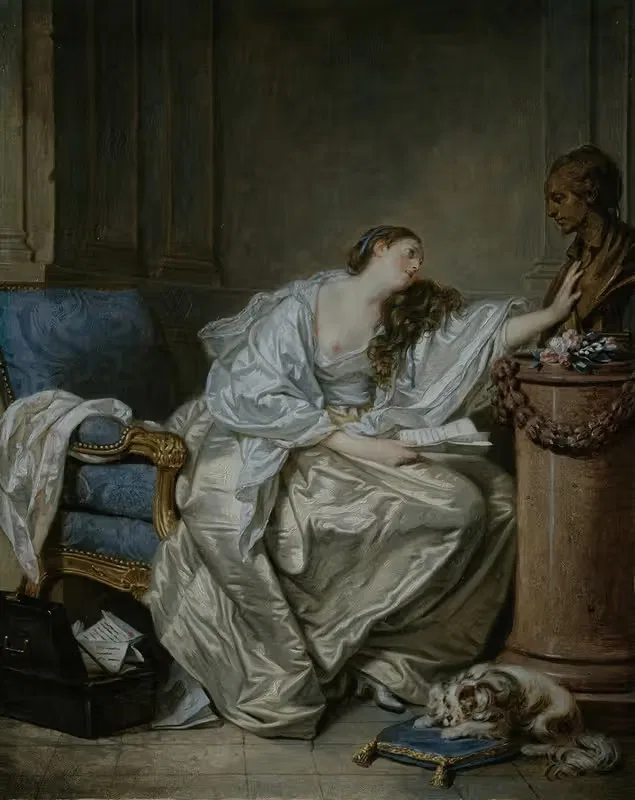 Нежное воспоминание by Жан-Батист Грёз, 1762 -1763 — digital art print download