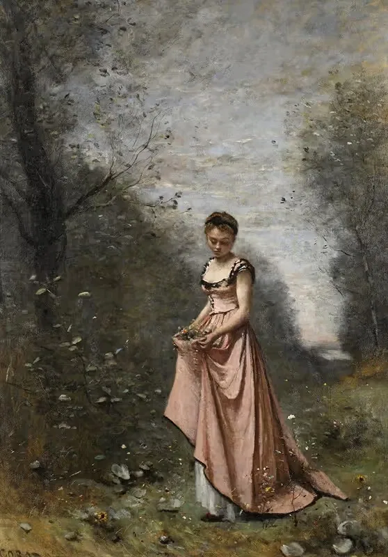 Весна жизни by Жан-Батист-Камиль Коро, 1871 — digital art print download