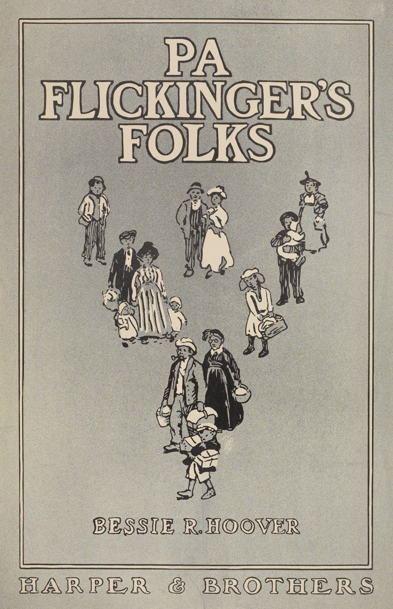 Pa Flickinger's folks by Аноним, 1895-1911 — digital art print download