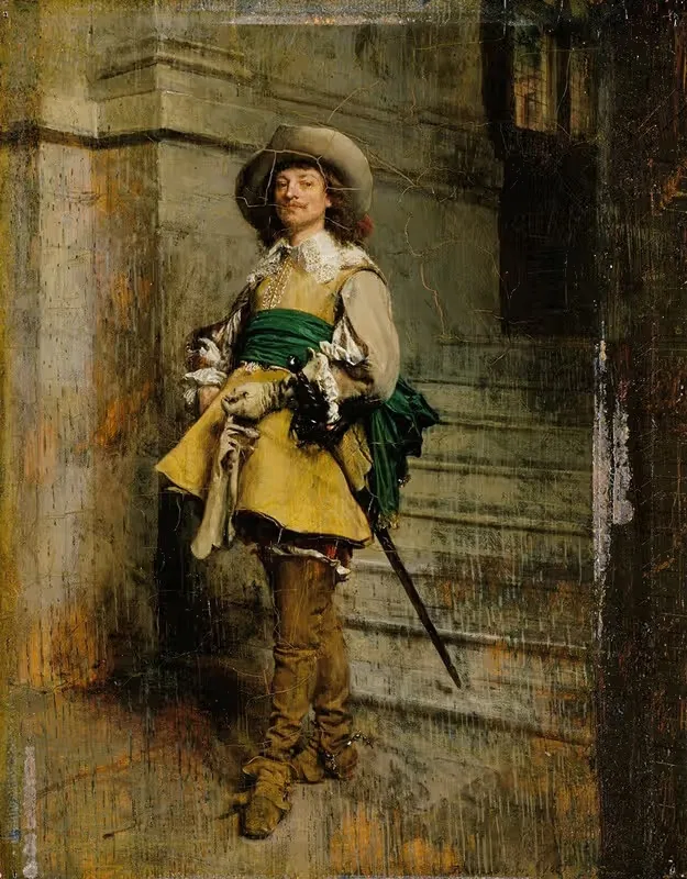 A Cavalier; Time of Louis XIII — Ernest Meissonier