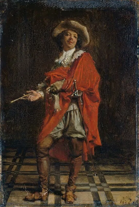 A Cavalier; Time of Louis XIV — Ernest Meissonier