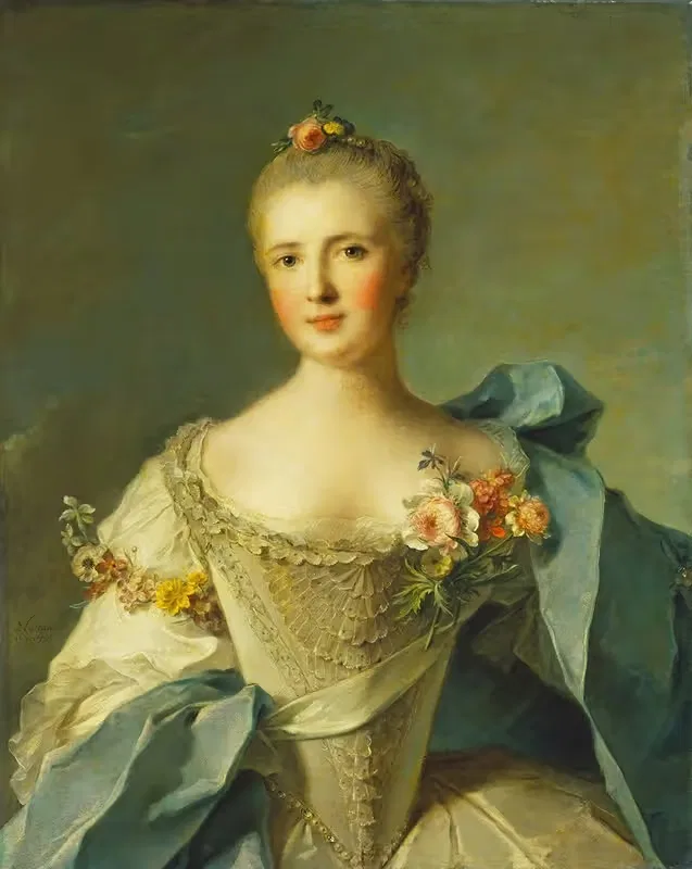 Маркиза де Белестат by Жан-Марк Натиер, 1755 — digital art print download