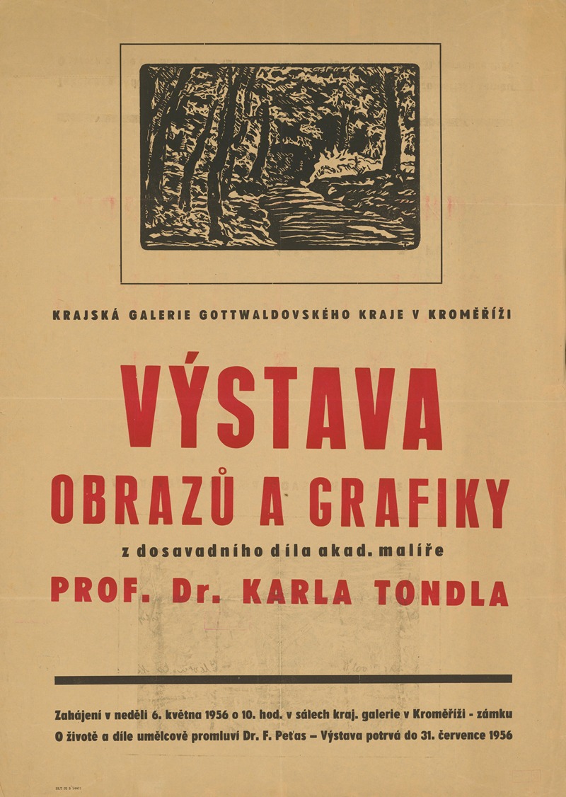 Prof.dr.Karel Tondl-obrazy a grafika — Anonymous
