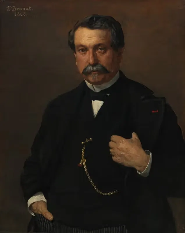 Portrait of a Man — Léon Bonnat