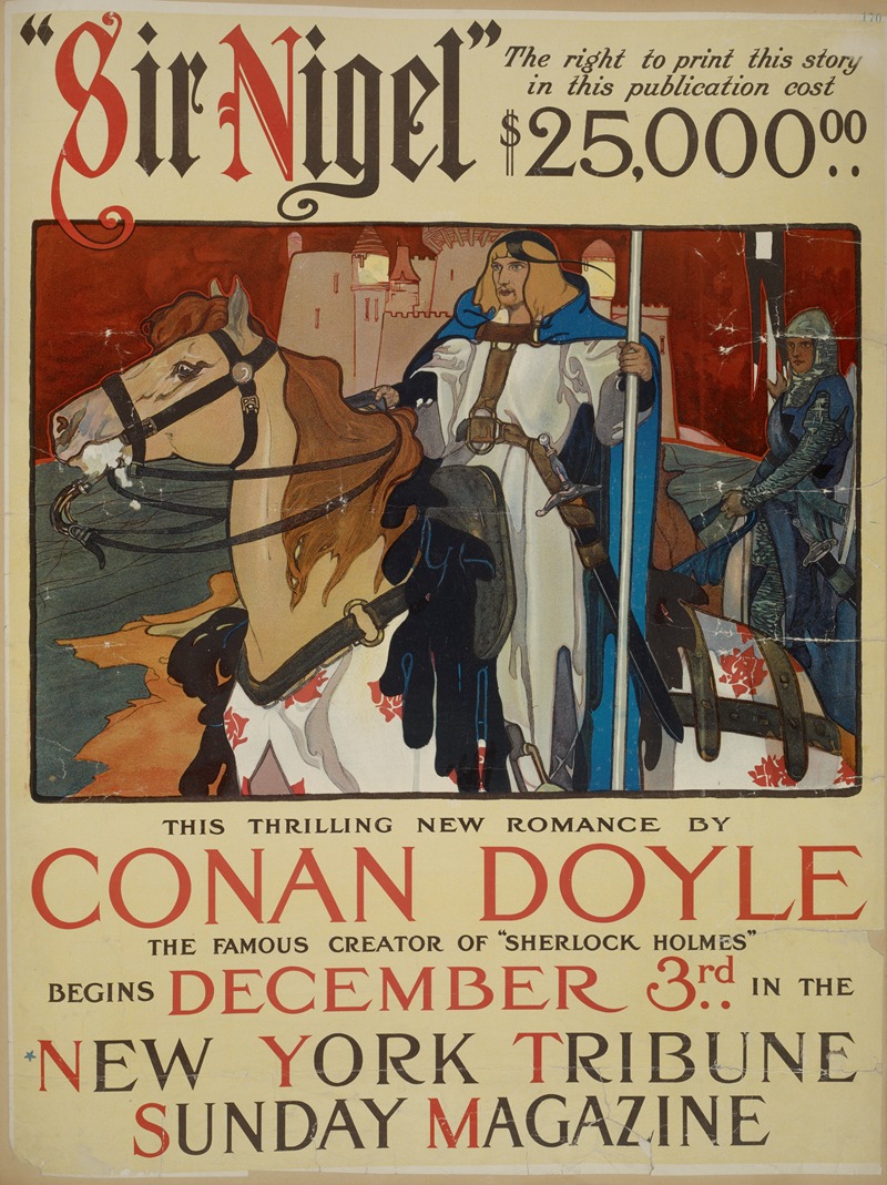 Sir Nigel.. by Аноним, 1895-1911 — digital art print download