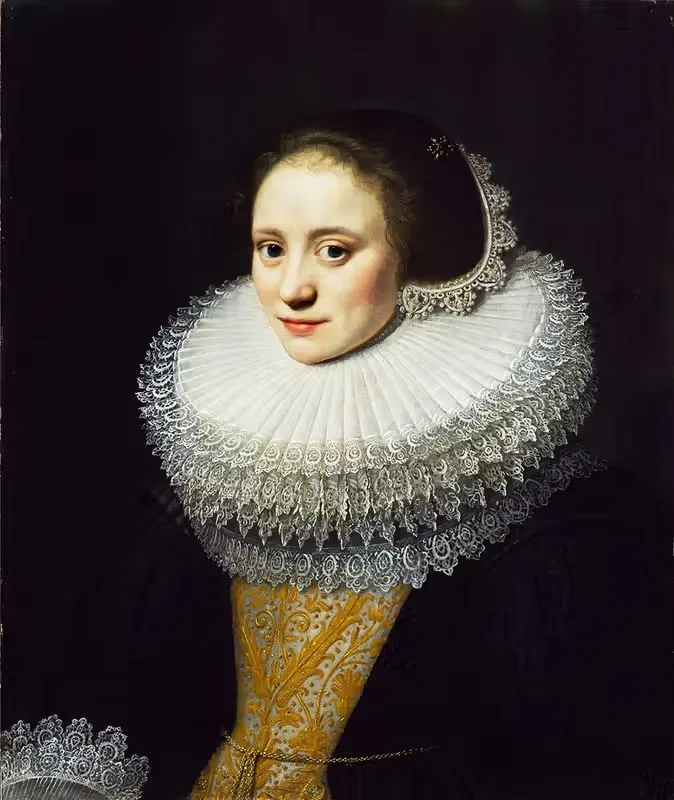 Portrait of a Lady — Michiel Jansz. Van Mierevelt