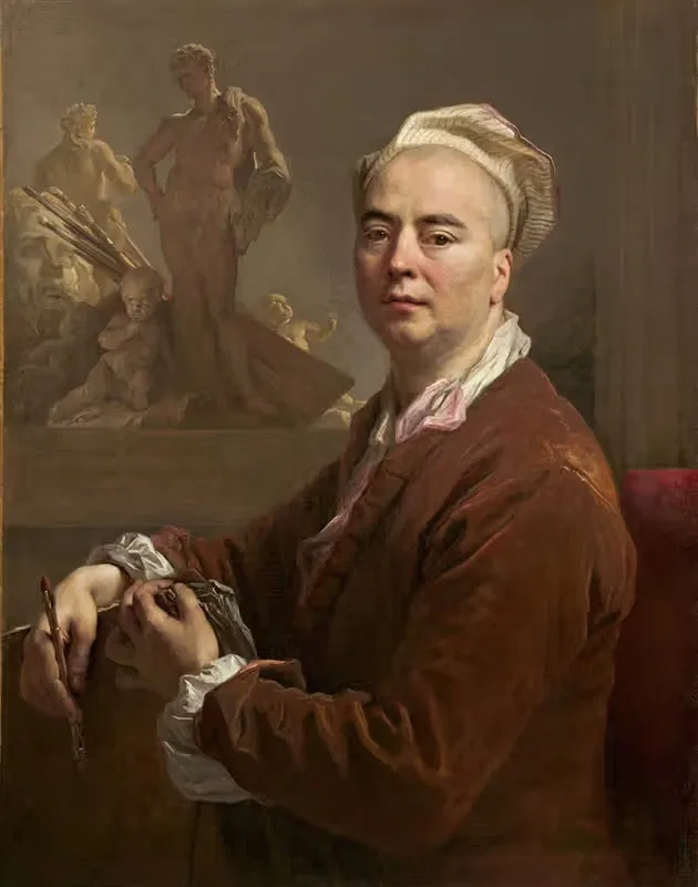 Автопортрет by Николас де Ларжильер, 1707 — digital art print download