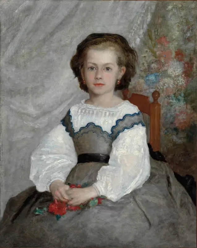 Ромейн Лако by Пьер-Огюст Ренуар, 1864 — digital art print download