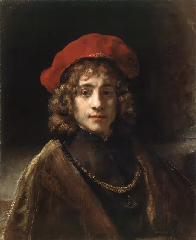 Титус, сын художника by Рембрандт ван Рейн, c. 1657 — digital art print download