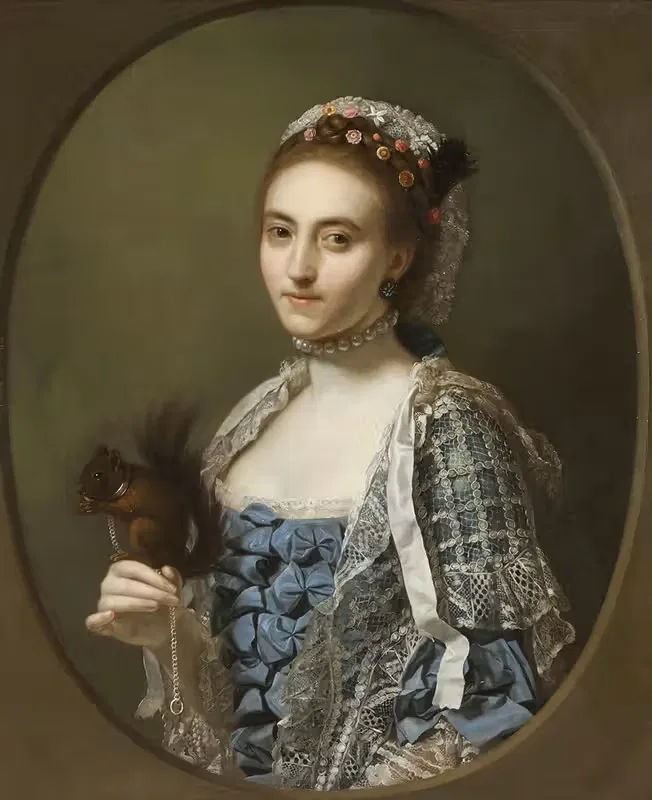 Portrait of Olive Craster — Nathaniel Dance Holland