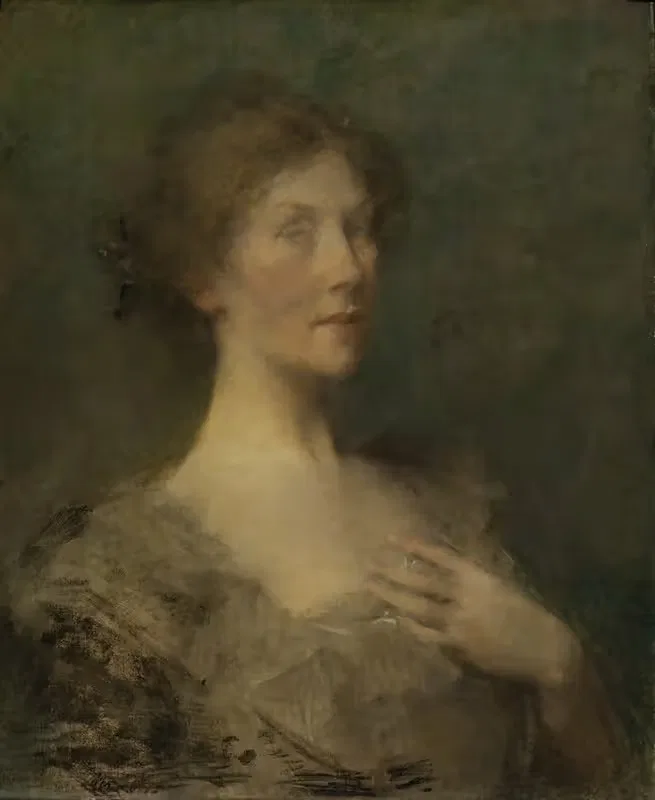 Portrait of a Lady — Thomas Wilmer Dewing