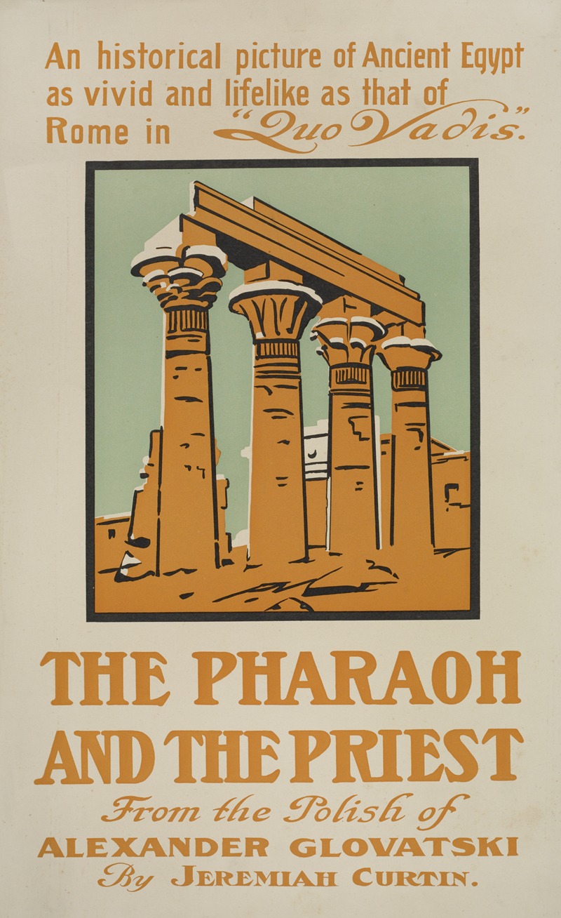 The pharaoh and the priest by Аноним, 1895-1911 — digital art print download