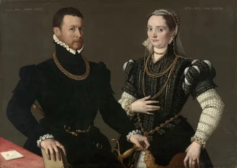 Portrait of a Couple — Anonymous