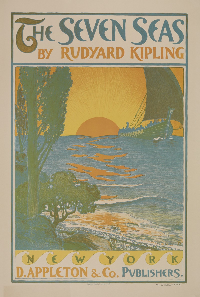 The seven seas by Аноним, 1895-1911 — digital art print download