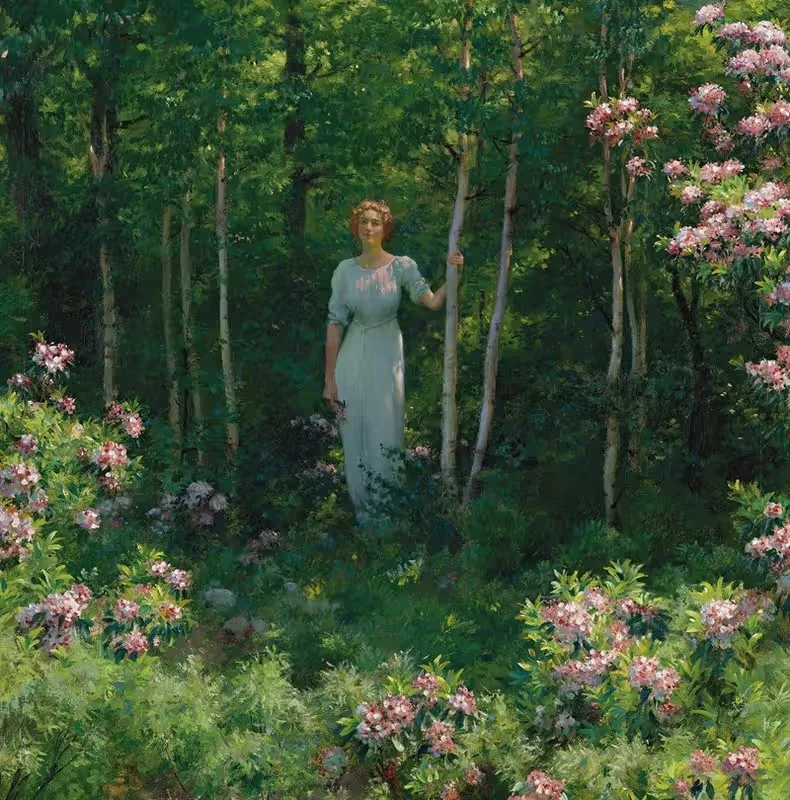 The Edge Of The Woods — Charles Courtney Curran