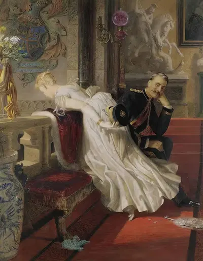 Amor Vincit Omnia by Edward Henry Corbould — digital art print download