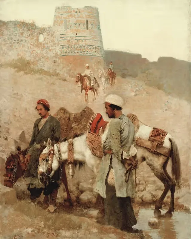 Путешествие по Персии by Эдвин Лорд Уикс, 1895 — digital art print download