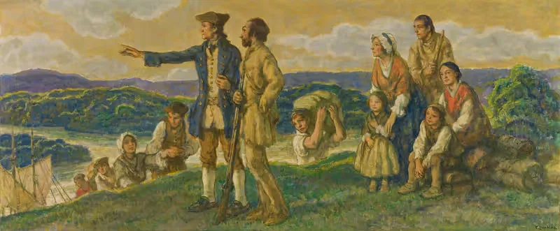 Arrival Of Colonel John Donaldson — Francis Luis Mora