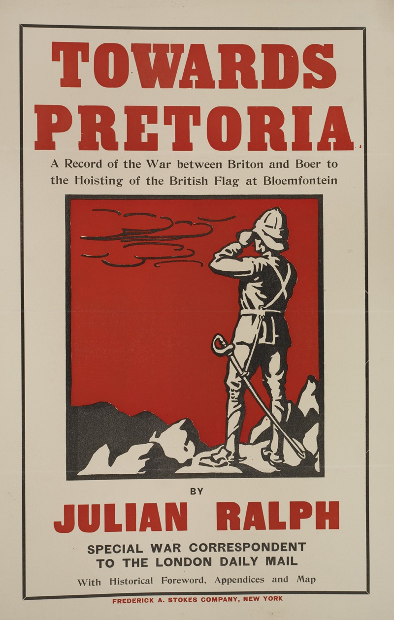 Towards Pretoria by Аноним, 1895-1911 — digital art print download