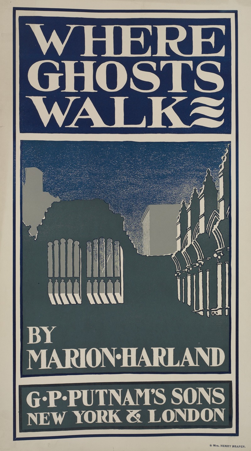 Where ghosts walk by Anonymous, 1895-1911 — digital art print download