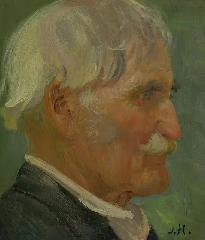 Head of an Old Man — Jozef Hanula