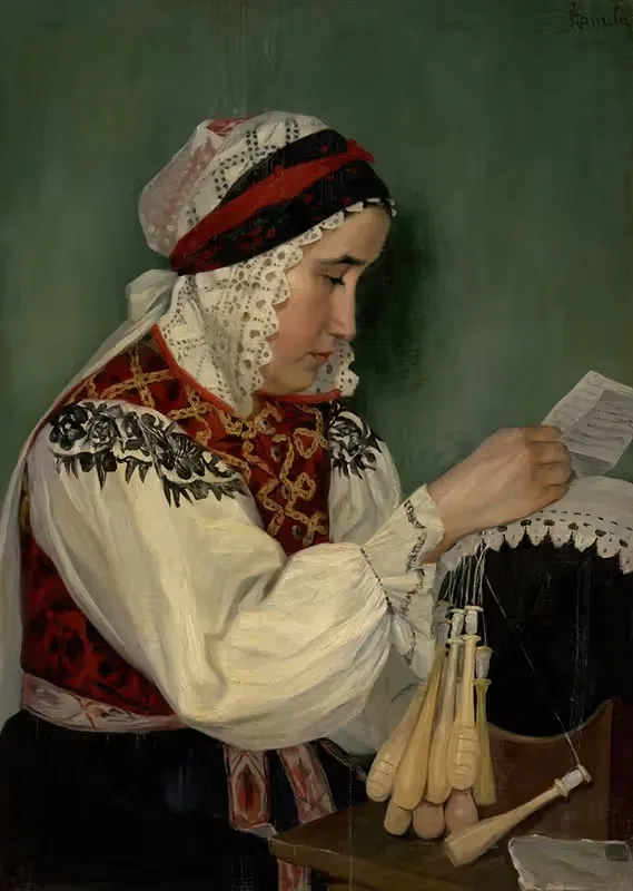 Письмо из Америки by Йозеф Ханула, 1905-1910 — digital art print download