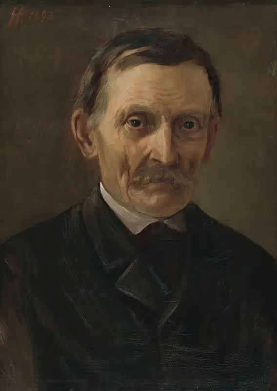 My father by Jozef Hanula, 1892 — digital art print download