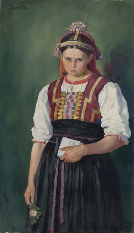 To Boyfriend by Jozef Hanula, 1910 — digital art print download