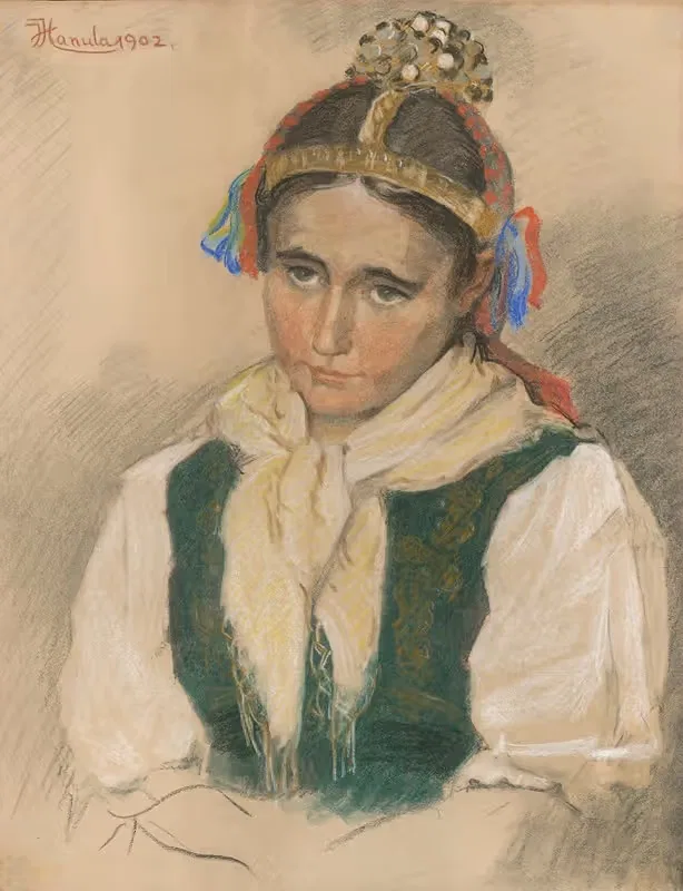 За парнем by Йозеф Ханула, 1902 — digital art print download