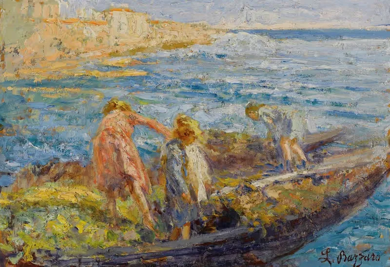 Ritorno Dall'orto, Chioggia — Leonardo Bazzaro