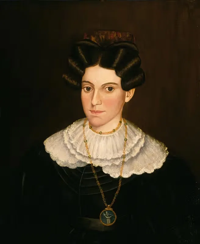 Woman in Black Dress — M. W. Hopkins