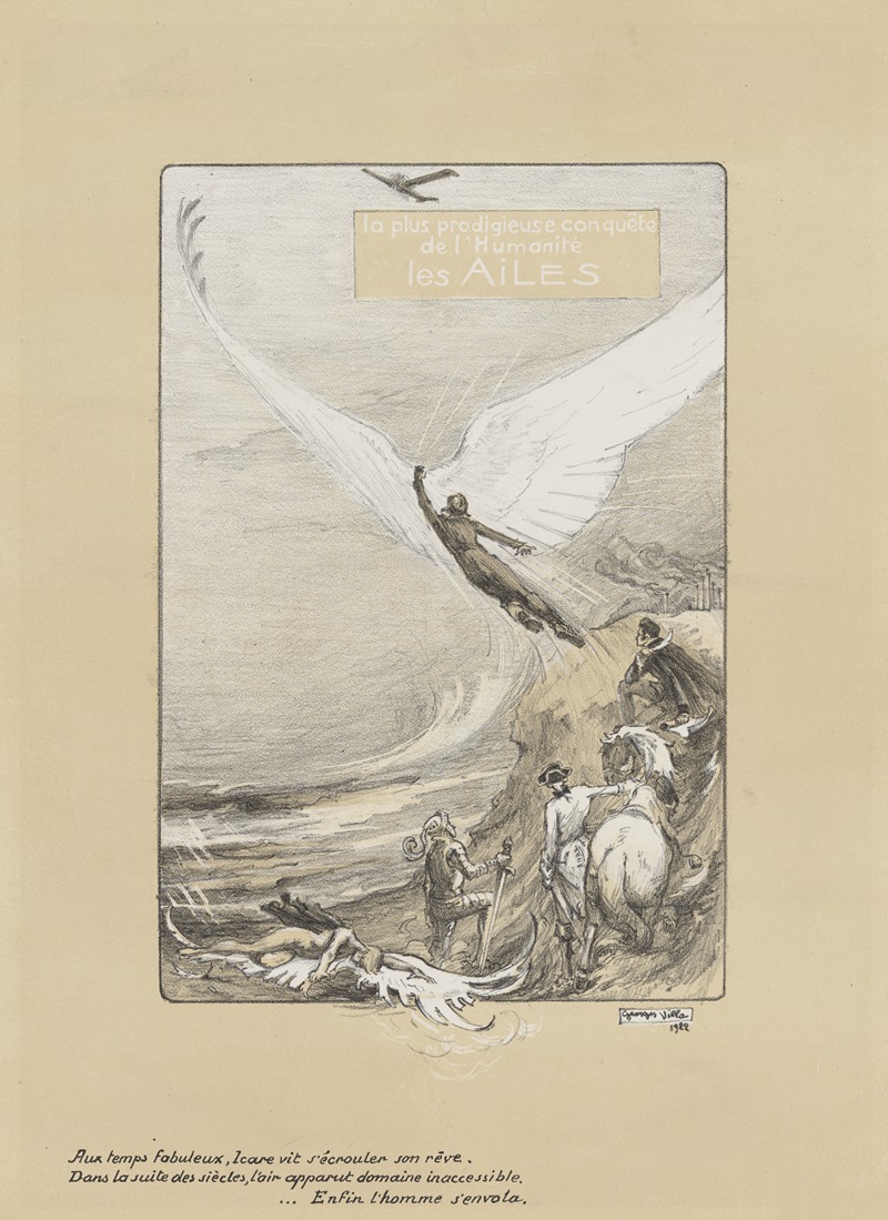 La plus prodigieuse conquête de l'humanité, les ailes — Georges Villa