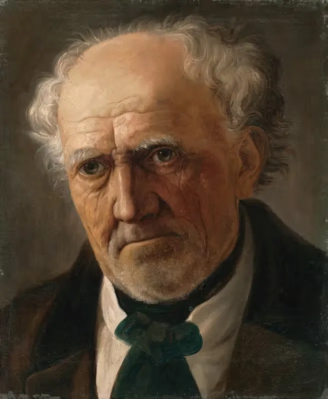 Голова пожилого мужчины by Войтех Климкович, 1860-1865 — digital art print download