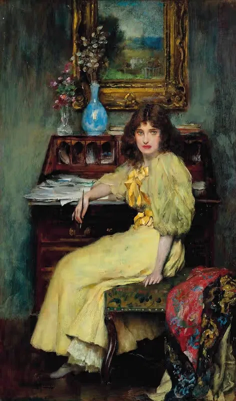 A difficult letter by William Breakspeare — digital art print download