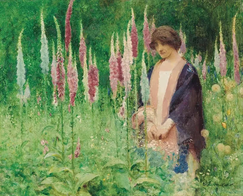The drone; a study by Arthur Hacker — digital art print download