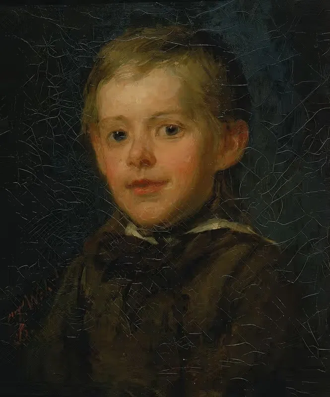Portrait of a Boy — Charles T. Webber