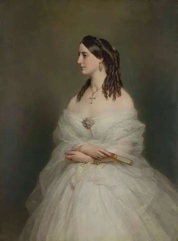 Portrait of Mrs Vanderbyl — Franz Xaver Winterhalter