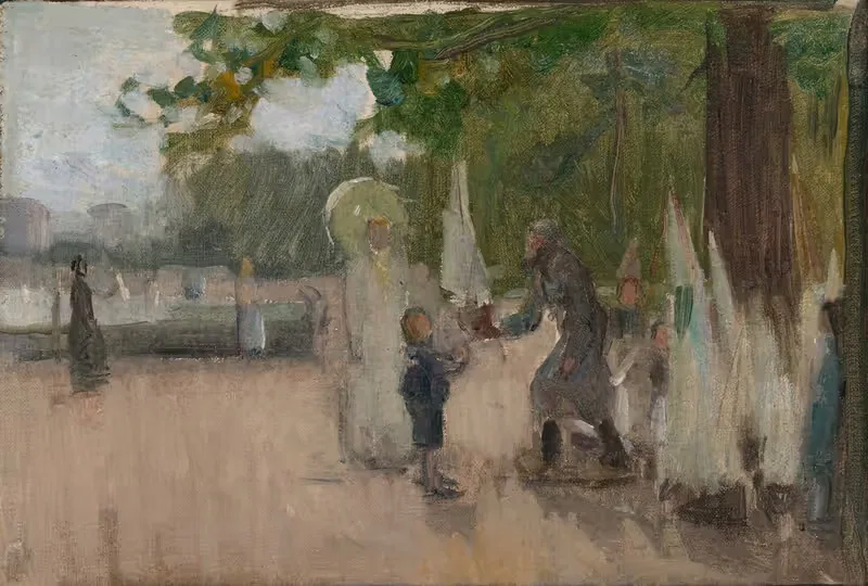 The Man Who Rented Boats — Henry Ossawa Tanner