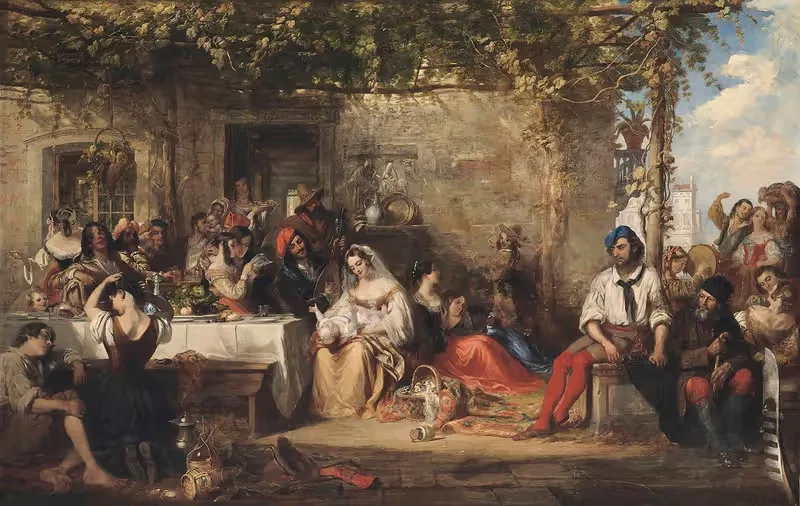 Венецианский праздник by Роберт Макиннес — digital art print download