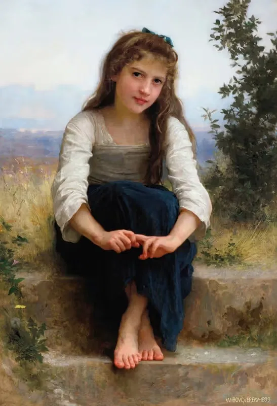 Грезы by Уильям Бугеро, 1899 — digital art print download