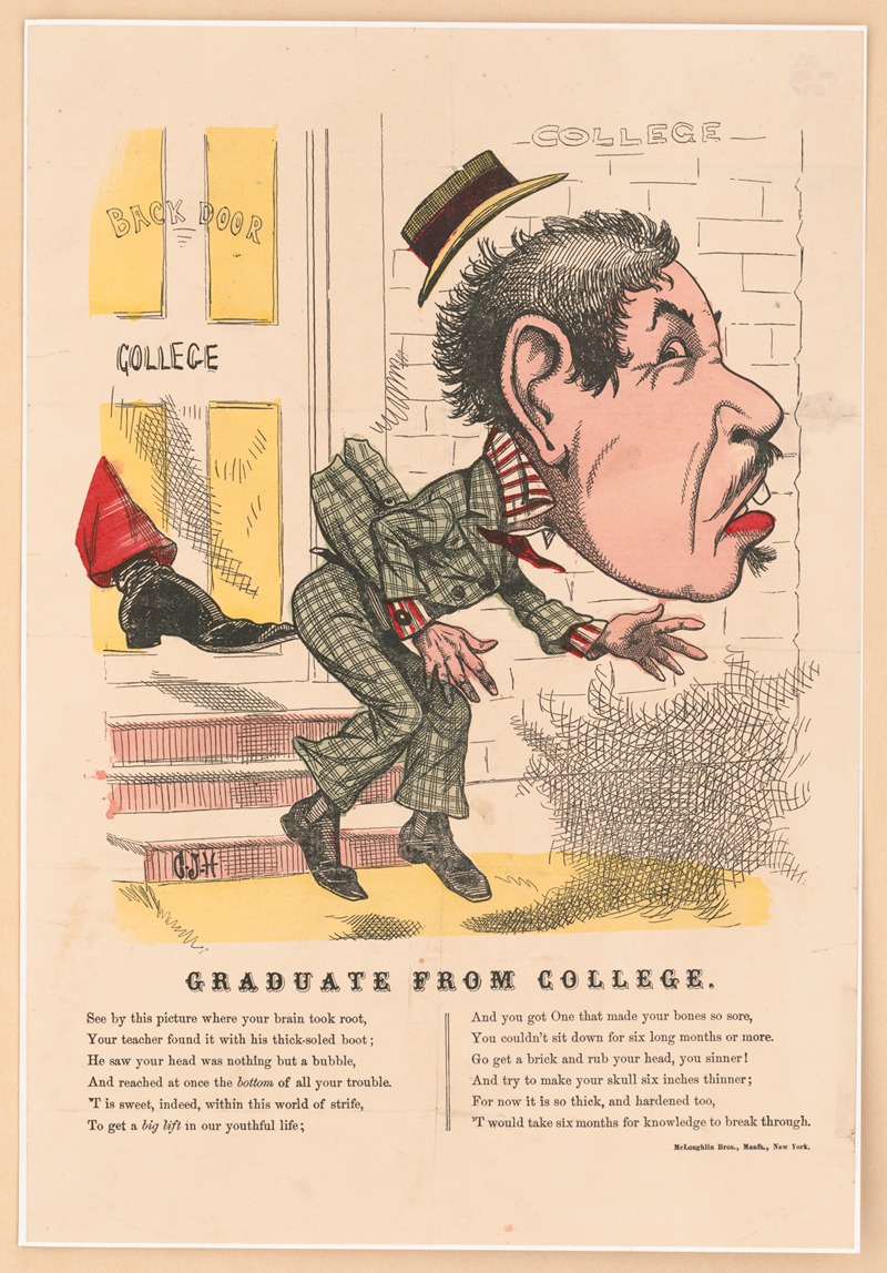 Graduate from college by Аноним — digital art print download