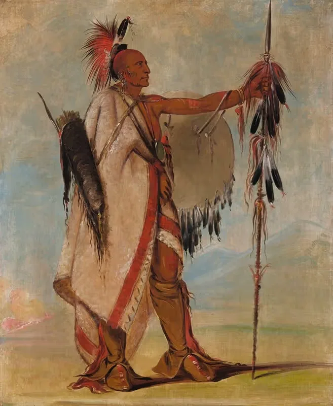 Tál-Lee, a Warrior of Distinction — George Catlin