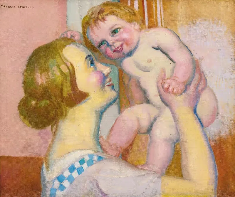 Enfant Nu Ou Annie Et Pauline — Maurice Denis