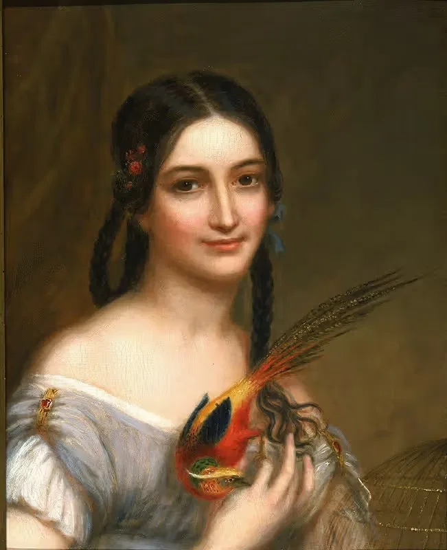 Miss Satterlee by Charles Bird King — digital art print download